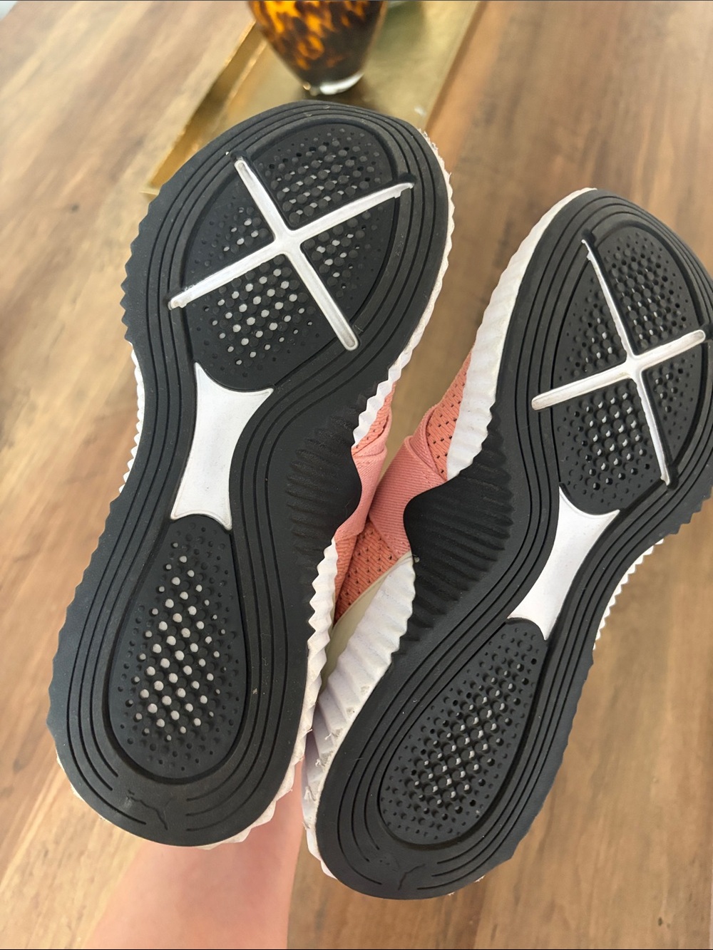 Puma Coral Pink Slip-On Athletic Sneakers - Picture 5 of 6